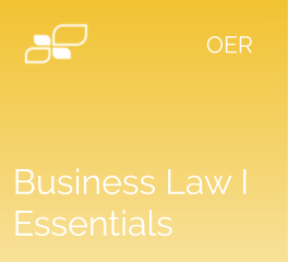 Business Law Essentials I